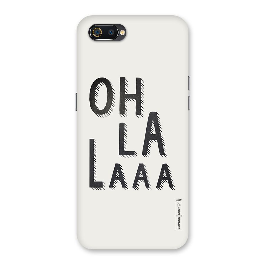 Oh La La Back Case for Realme C2