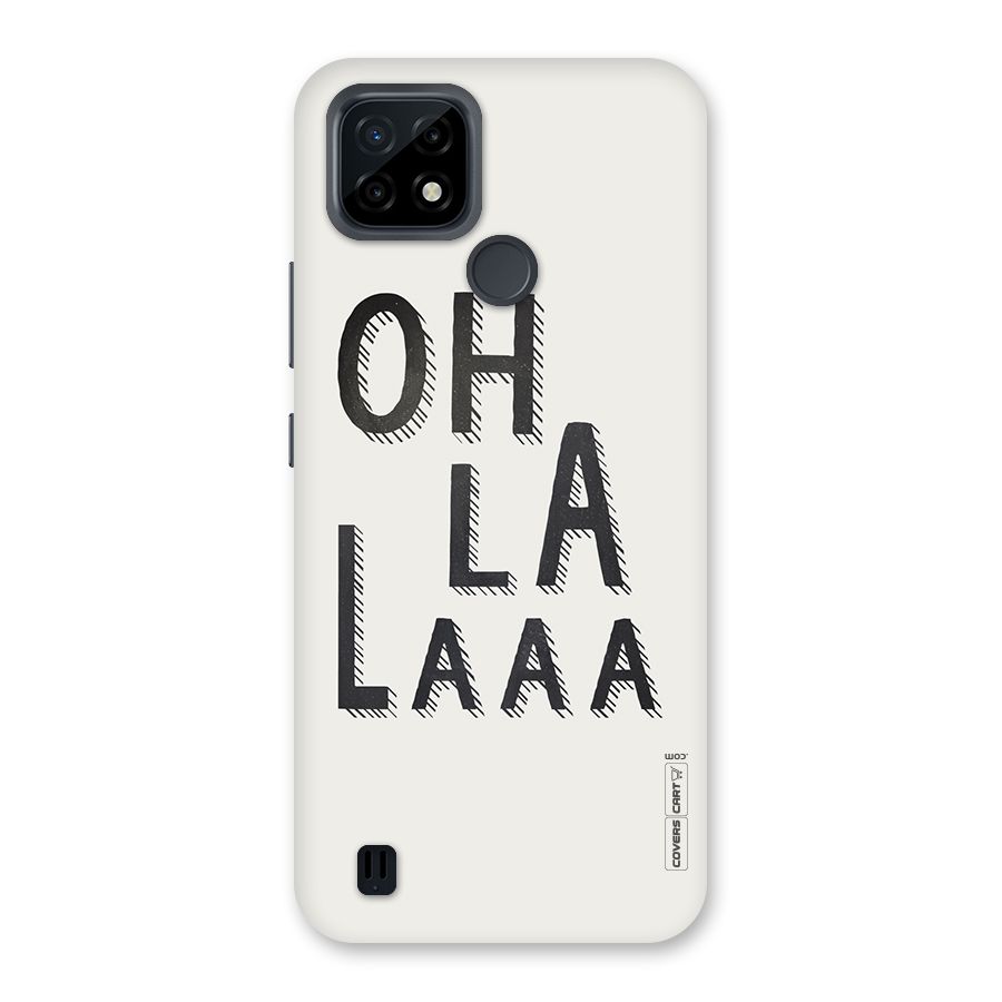 Oh La La Back Case for Realme C21