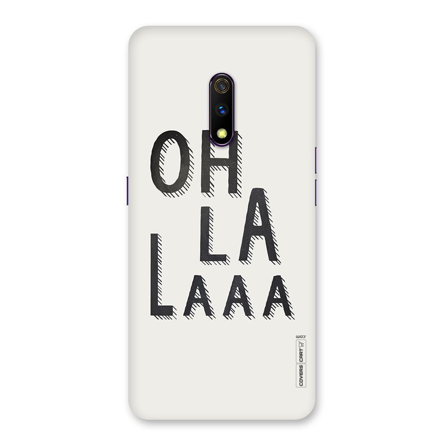 Oh La La Back Case for Realme X