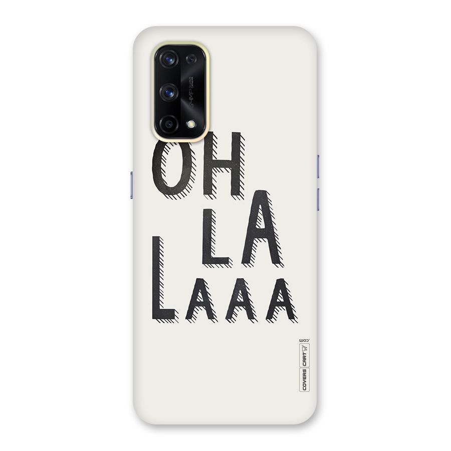 Oh La La Glass Back Case for Realme X7 Pro