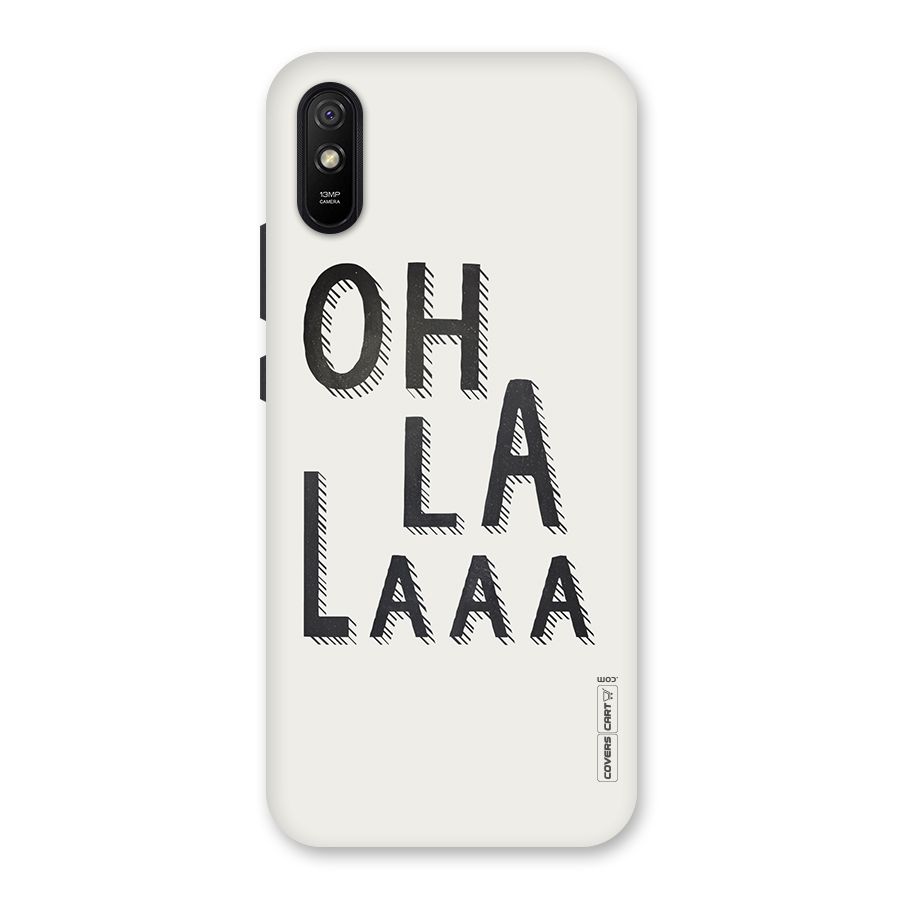 Oh La La Back Case for Redmi 9i