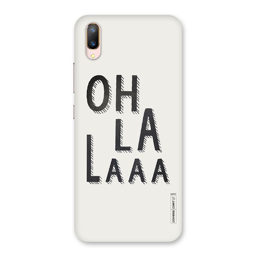 Oh La La Back Case for Vivo V11 Pro