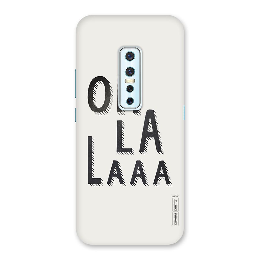 Oh La La Back Case for Vivo V17 Pro