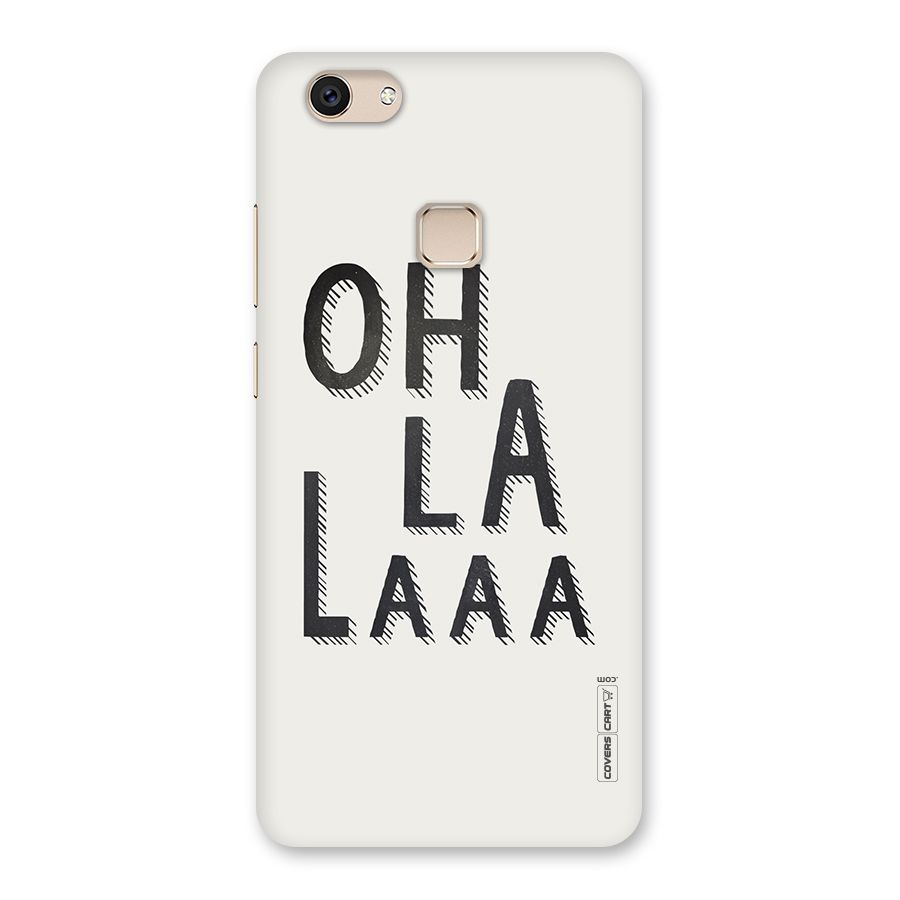 Oh La La Back Case for Vivo V7