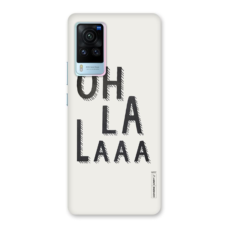 Oh La La Back Case for Vivo X60 Pro