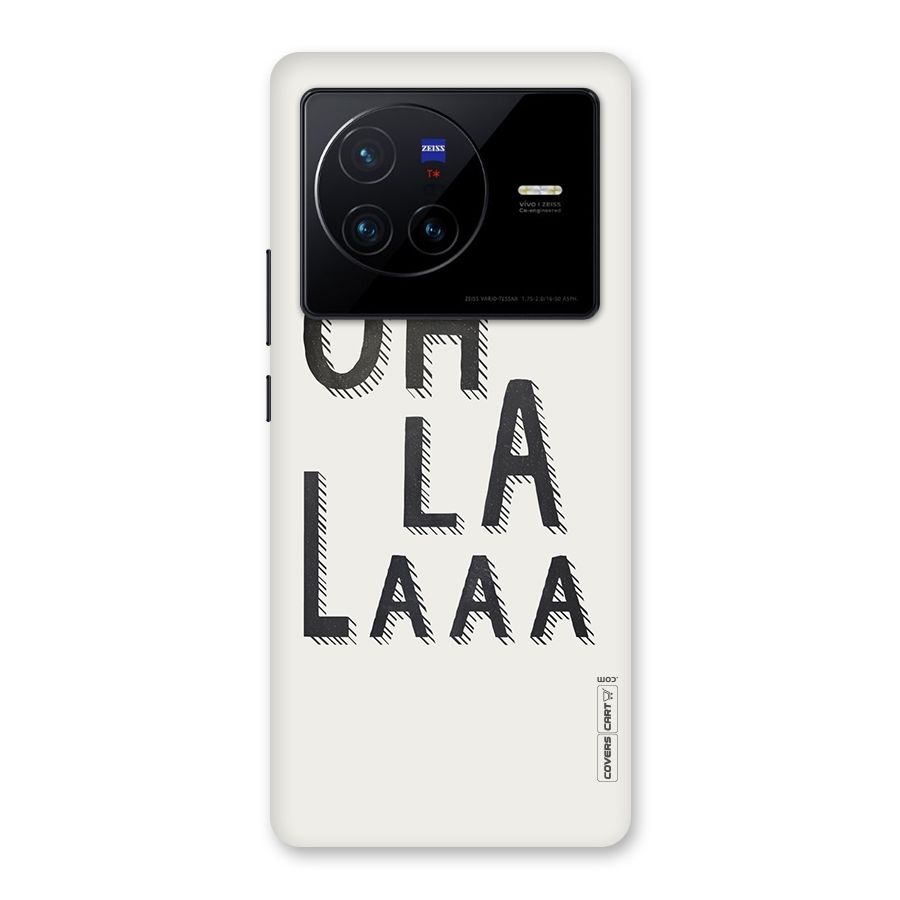 Oh La La Back Case for Vivo X80