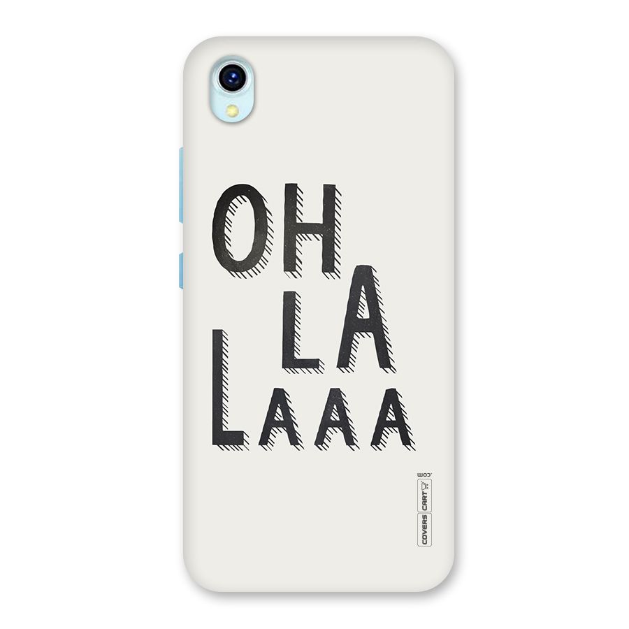 Oh La La Back Case for Vivo Y1s