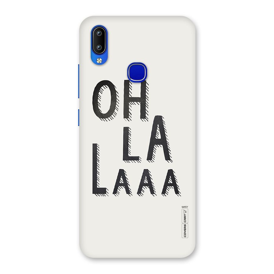 Oh La La Back Case for Vivo Y91
