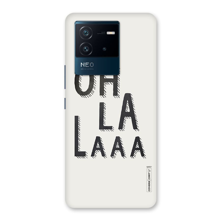 Oh La La Back Case for Vivo iQOO Neo 6 5G