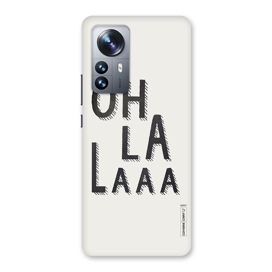 Oh La La Back Case for Xiaomi 12 Pro