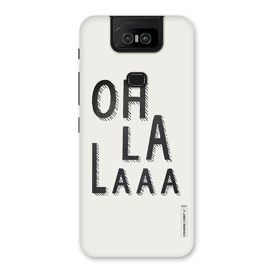 Oh La La Back Case for Zenfone 6z