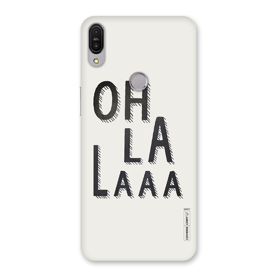 Oh La La Back Case for Zenfone Max Pro M1