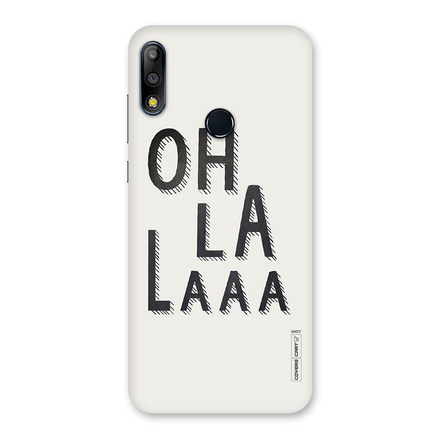 Oh La La Back Case for Zenfone Max Pro M2