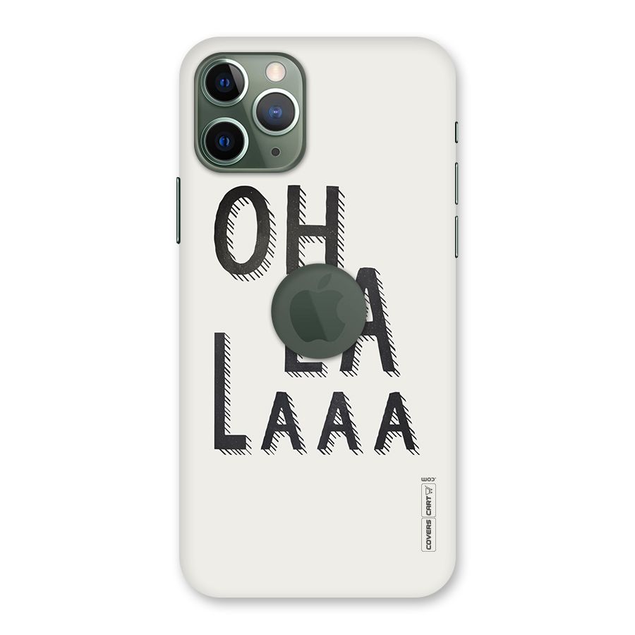 Oh La La Back Case for iPhone 11 Pro Logo  Cut