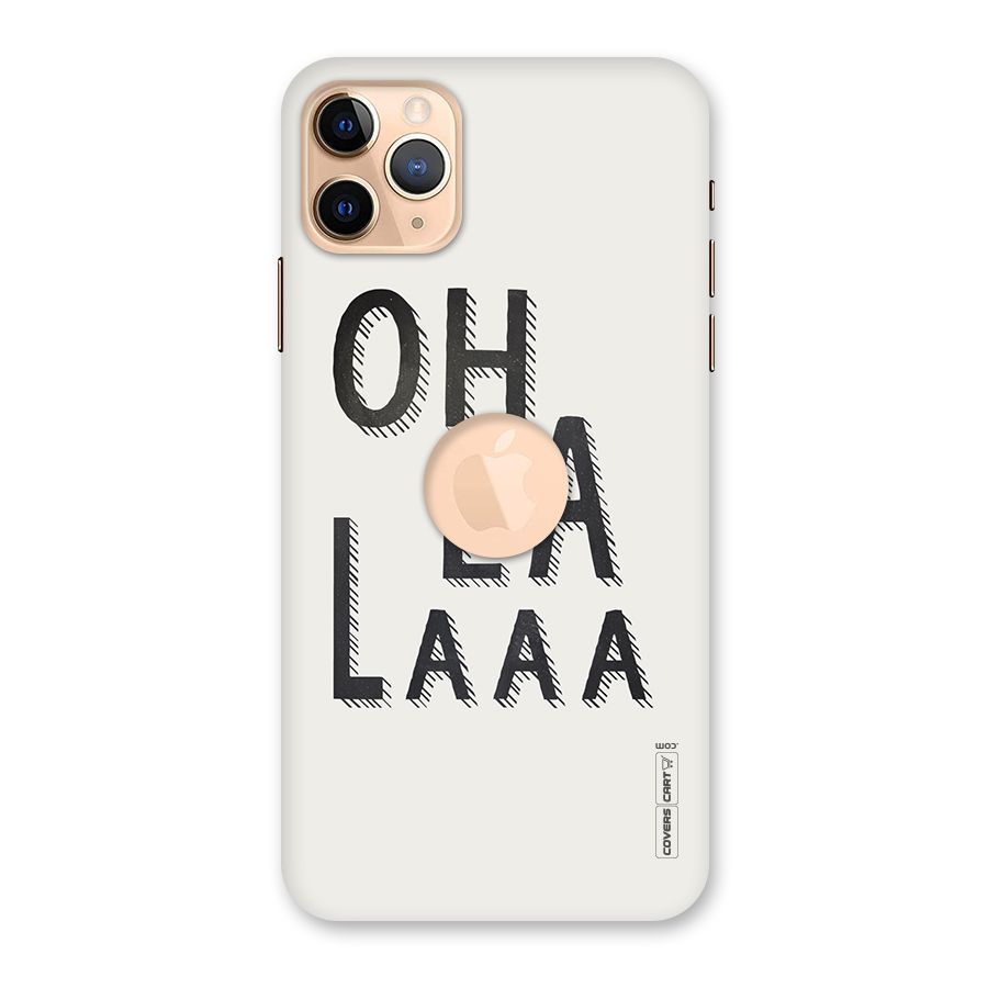 Oh La La Back Case for iPhone 11 Pro Max Logo Cut