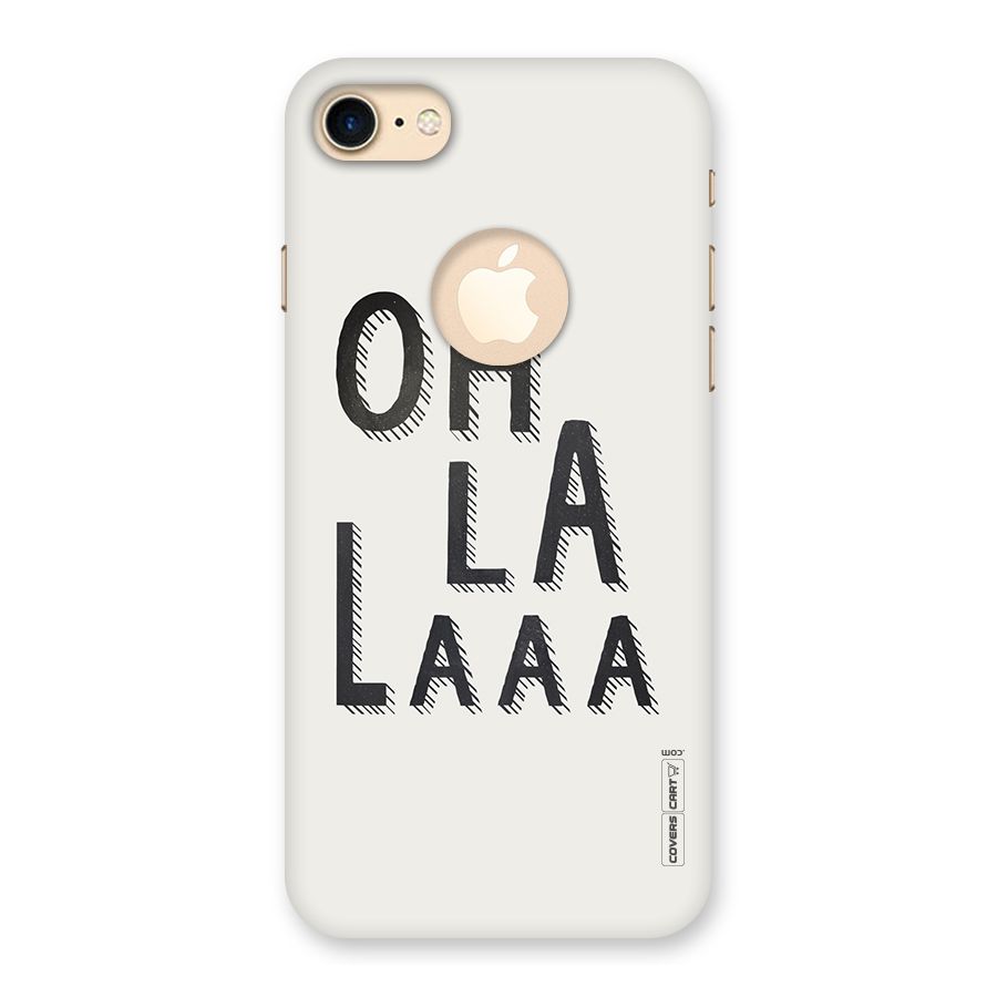 Oh La La Back Case for iPhone 7 Logo Cut