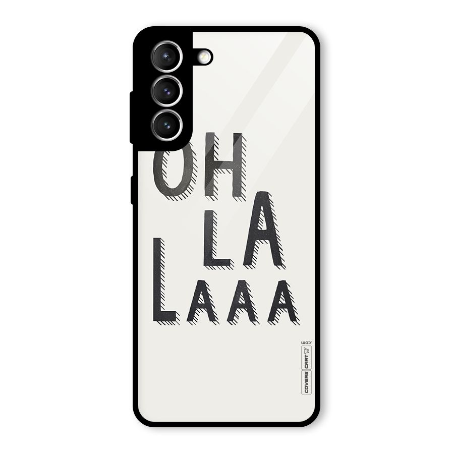 Oh La La Glass Back Case for Galaxy S21 5G