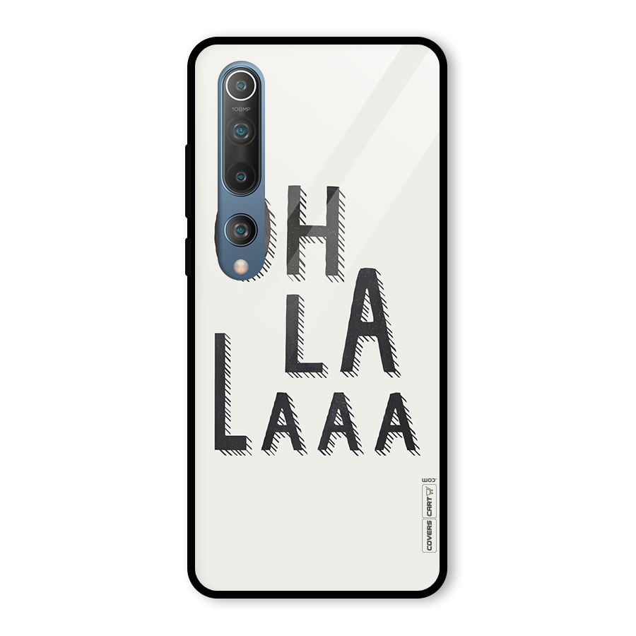 Oh La La Glass Back Case for Mi 10