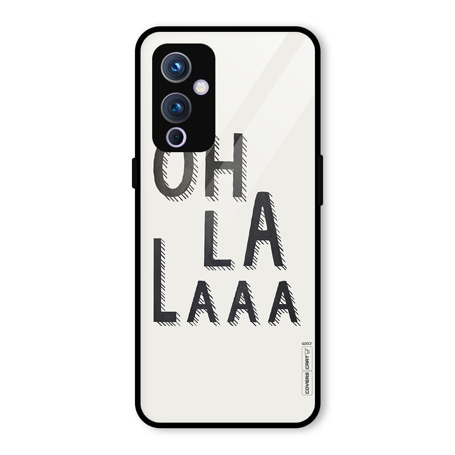 Oh La La Glass Back Case for OnePlus 9