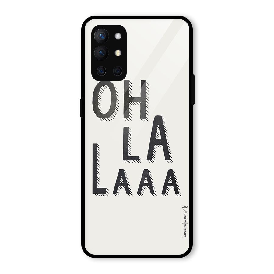 Oh La La Glass Back Case for OnePlus 9R