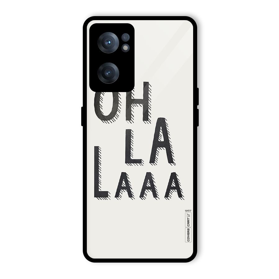 Oh La La Glass Back Case for OnePlus Nord CE 2 5G