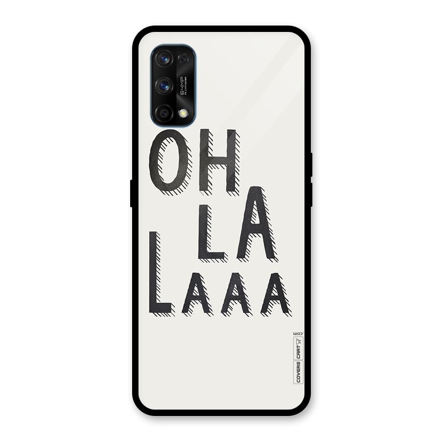 Oh La La Glass Back Case for Realme 7 Pro