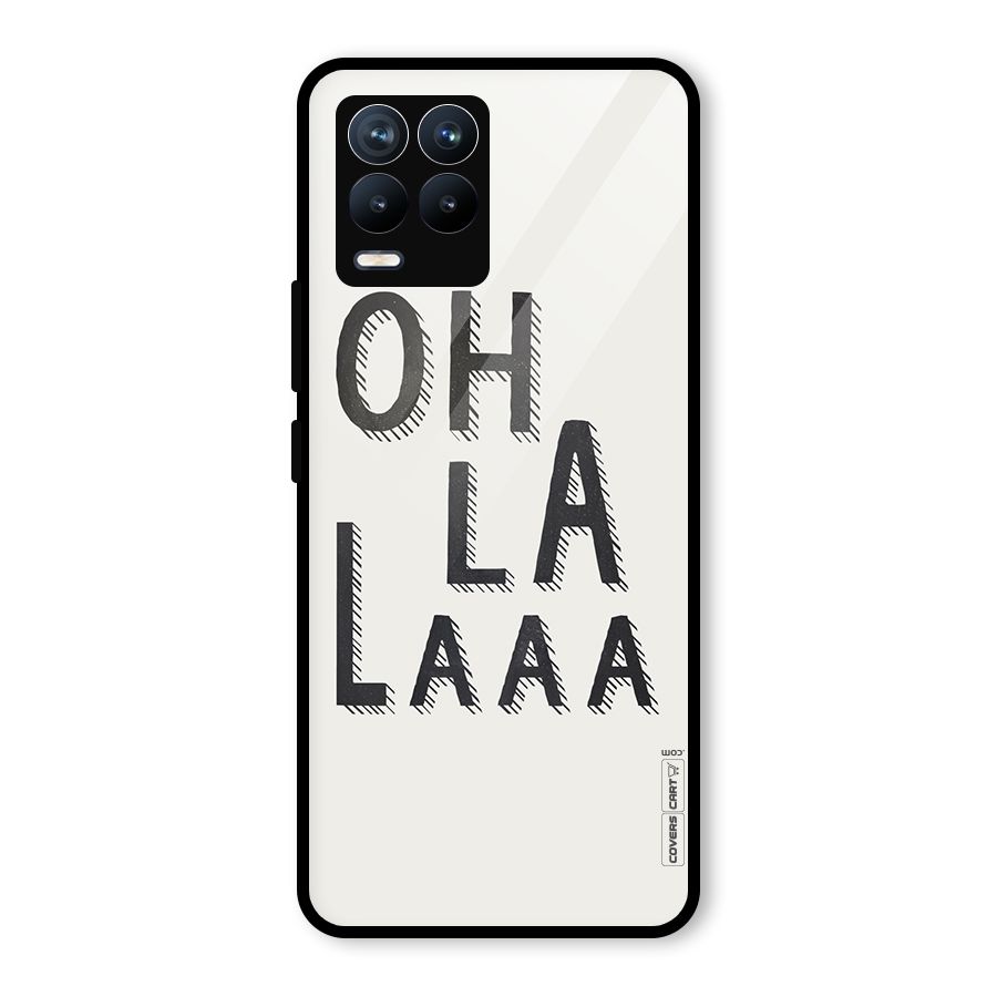 Oh La La Glass Back Case for Realme 8 Pro