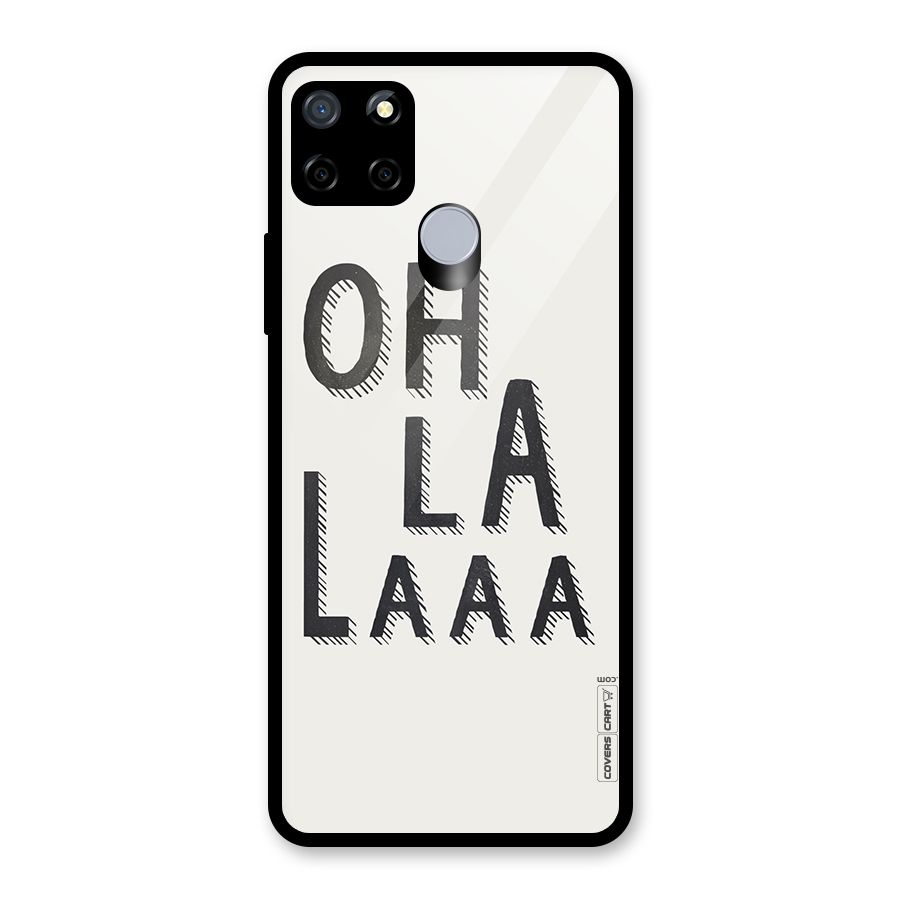 Oh La La Glass Back Case for Realme Narzo 20