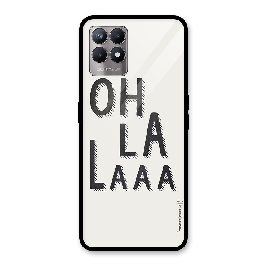 Oh La La Glass Back Case for Realme Narzo 50