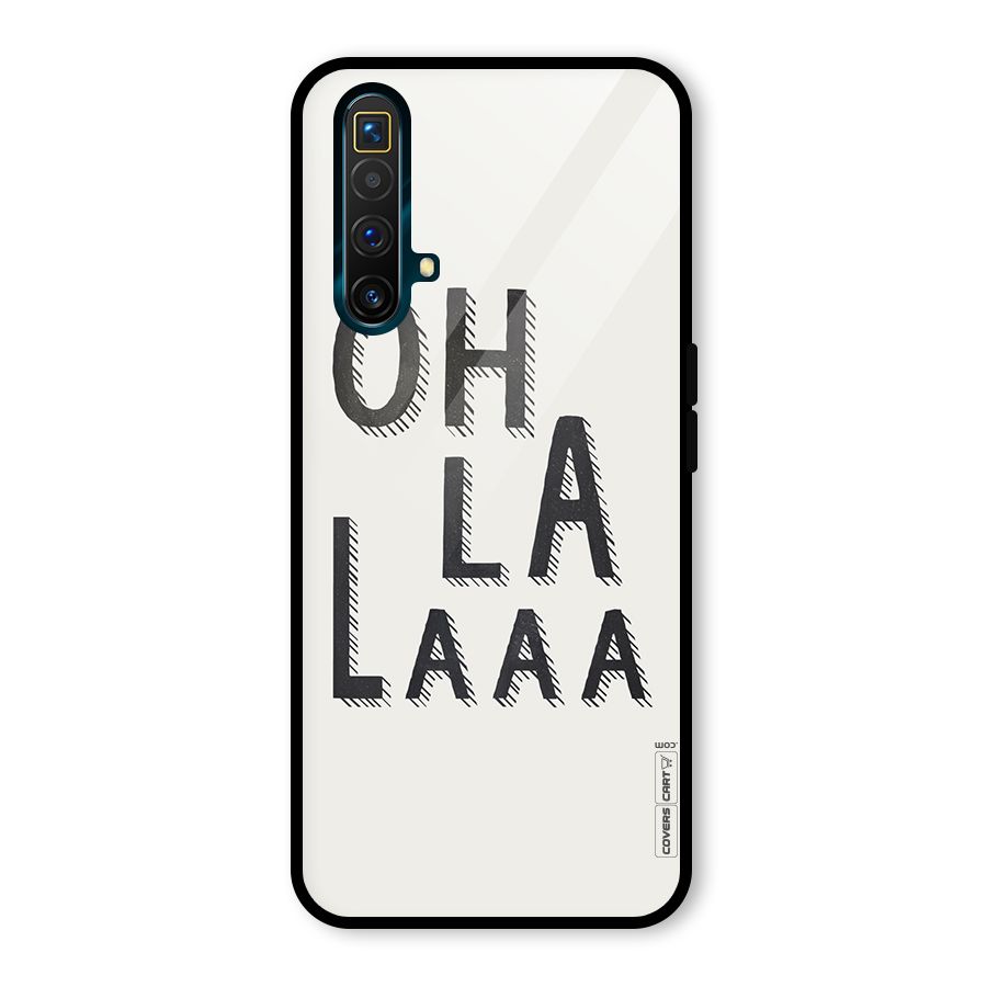 Oh La La Glass Back Case for Realme X3 SuperZoom