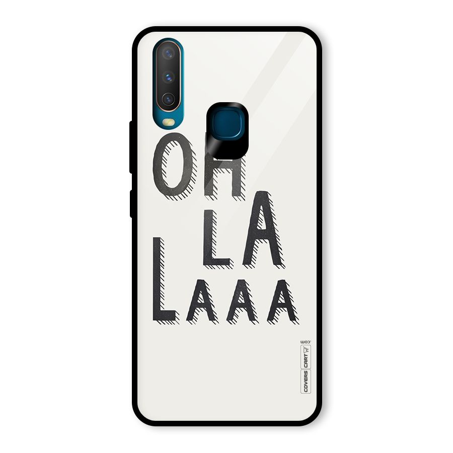 Oh La La Glass Back Case for Vivo U10