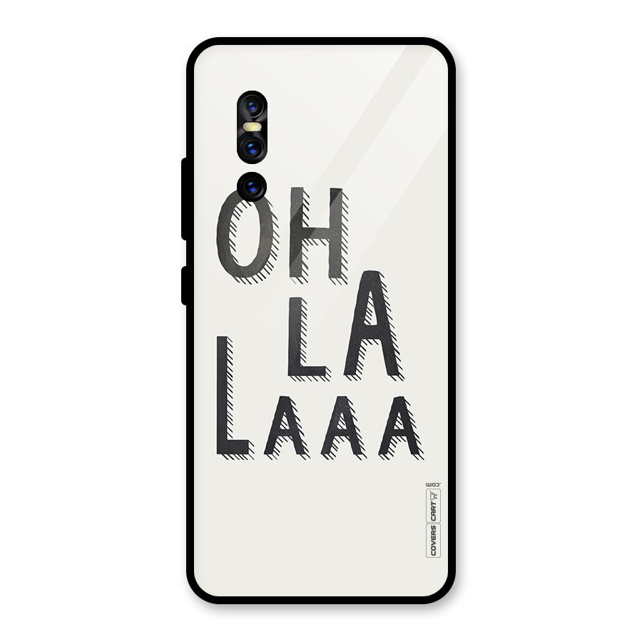 Oh La La Glass Back Case for Vivo V15 Pro