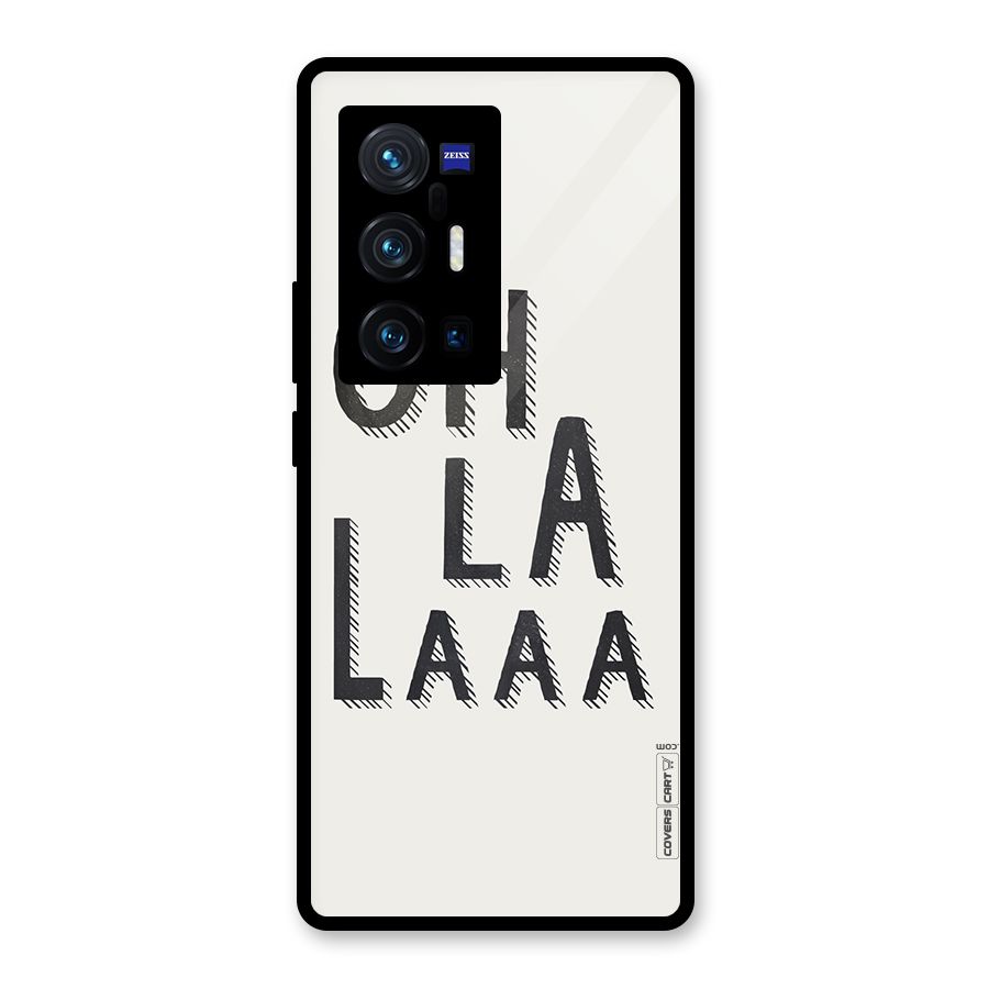 Oh La La Glass Back Case for Vivo X70 Pro Plus