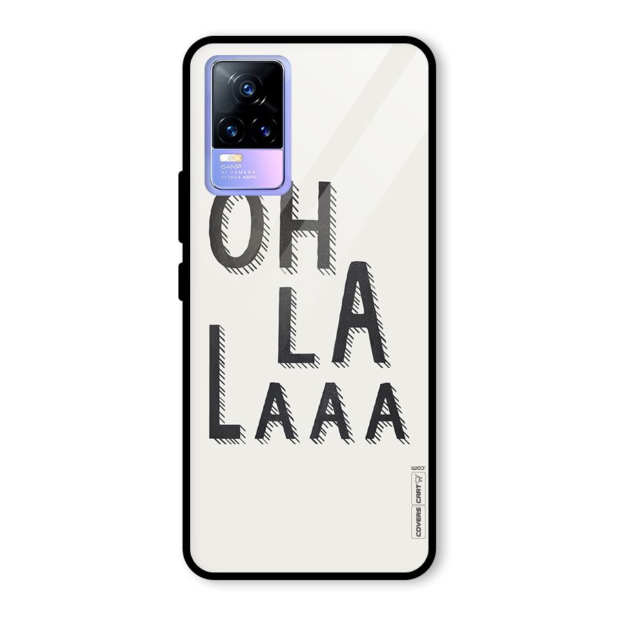 Oh La La Glass Back Case for Vivo Y73