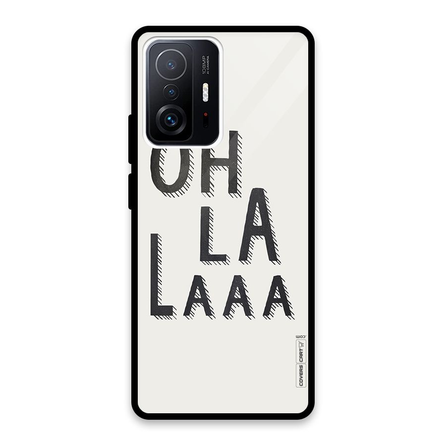 Oh La La Glass Back Case for Xiaomi 11T Pro