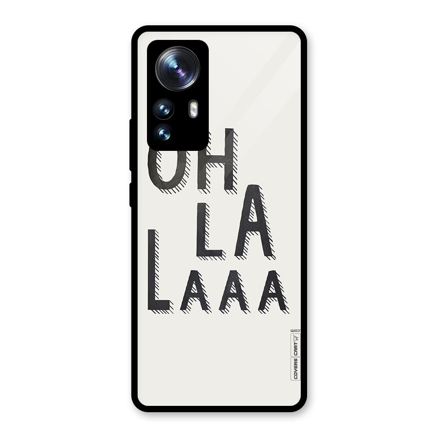 Oh La La Glass Back Case for Xiaomi 12 Pro
