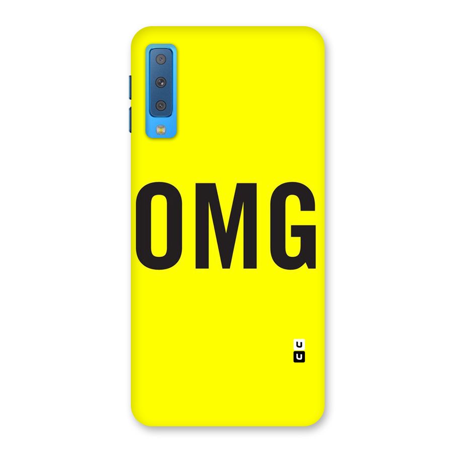 Oh My God Back Case for Galaxy A7 (2018)