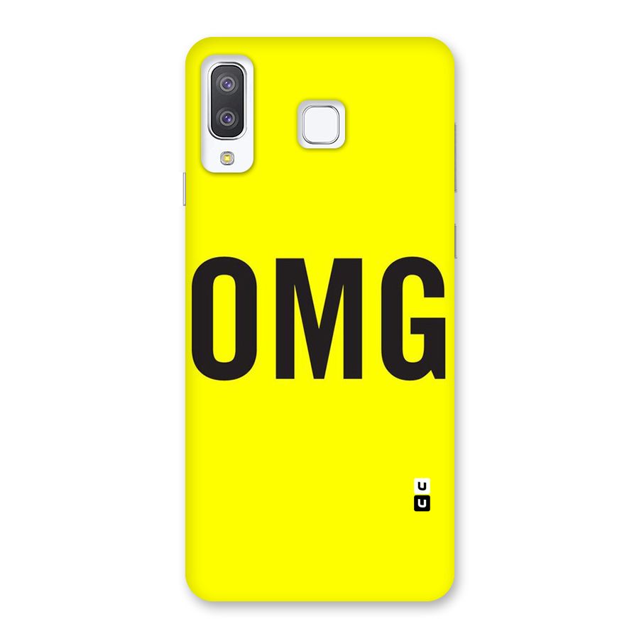 Oh My God Back Case for Galaxy A8 Star