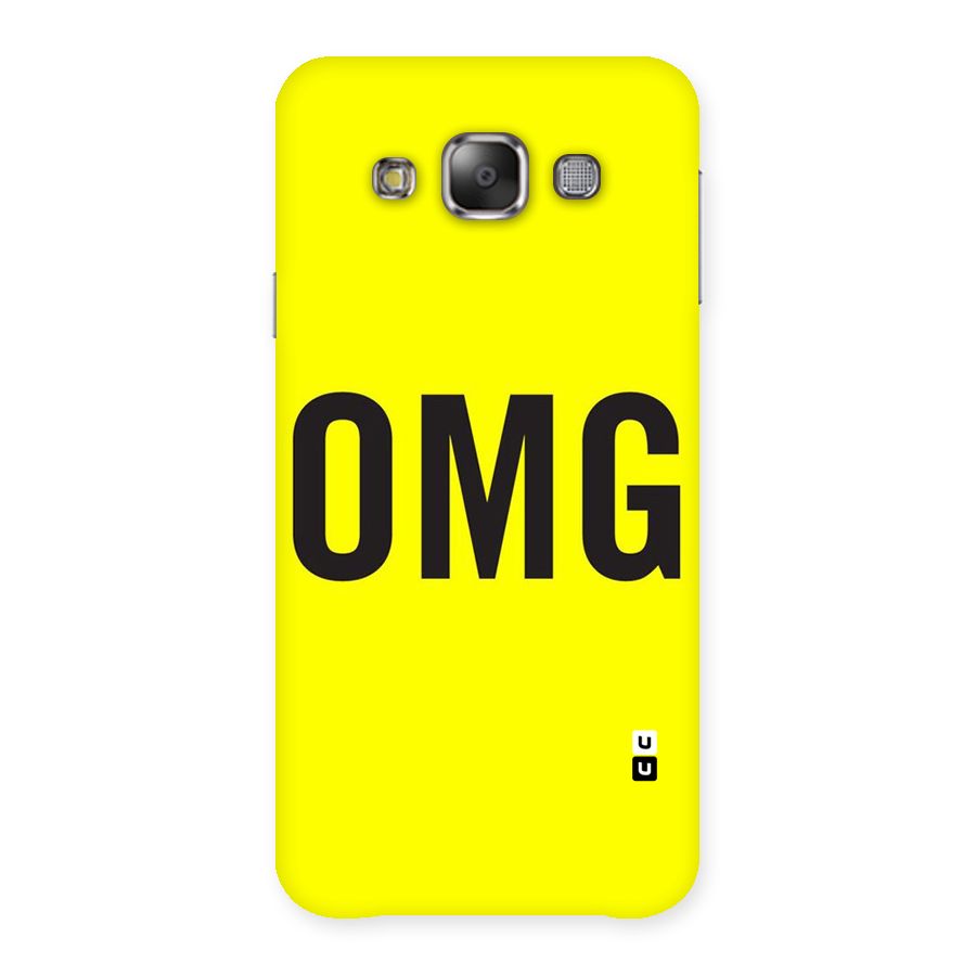 Oh My God Back Case for Galaxy E7