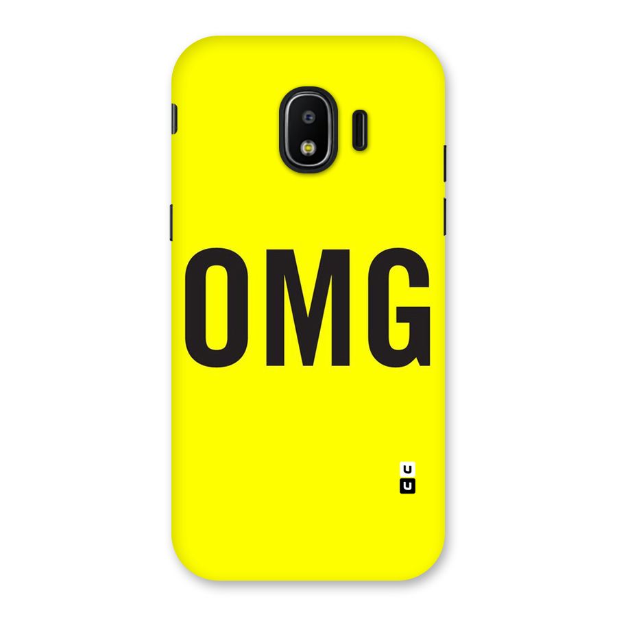 Oh My God Back Case for Galaxy J2 Pro 2018