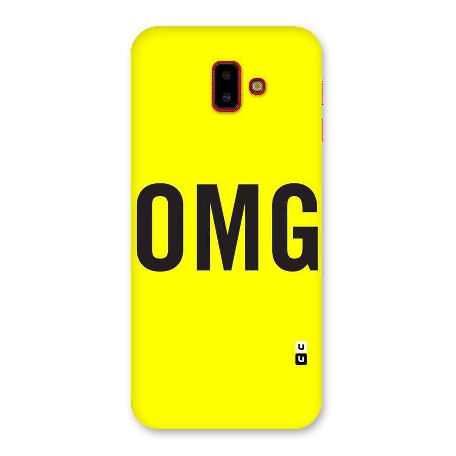 Oh My God Back Case for Galaxy J6 Plus