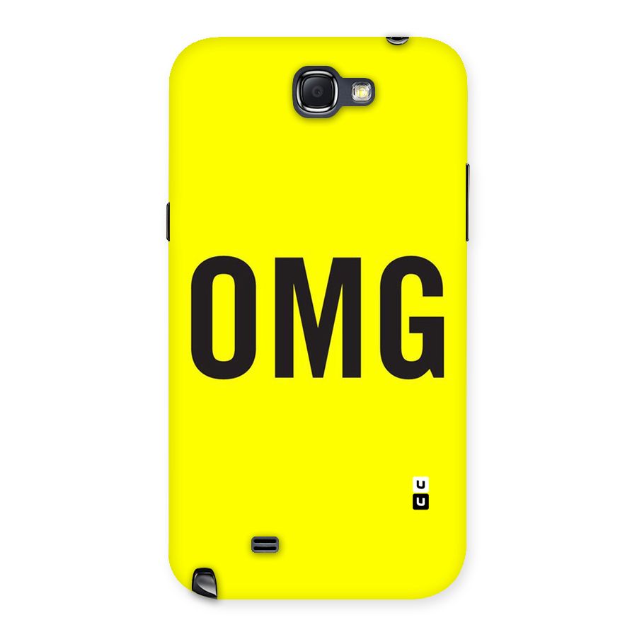 Oh My God Back Case for Galaxy Note 2
