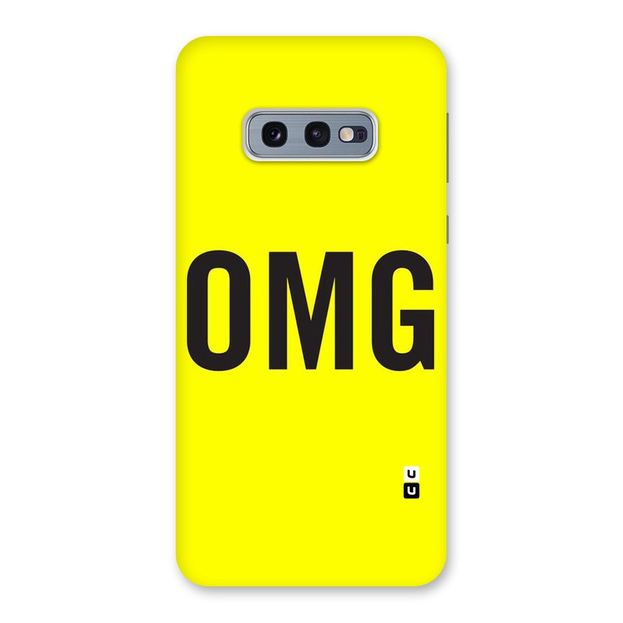 Oh My God Back Case for Galaxy S10e