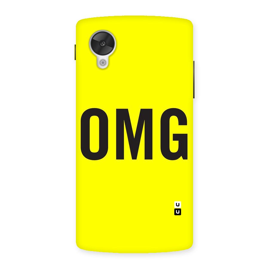Oh My God Back Case for Google Nexsus 5
