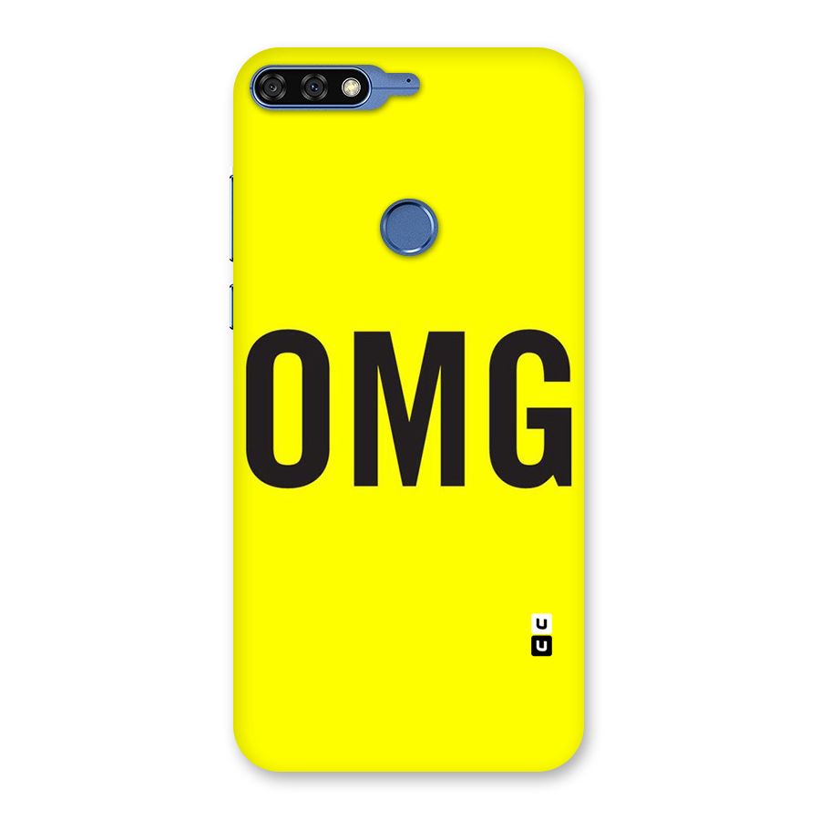 Oh My God Back Case for Honor 7C
