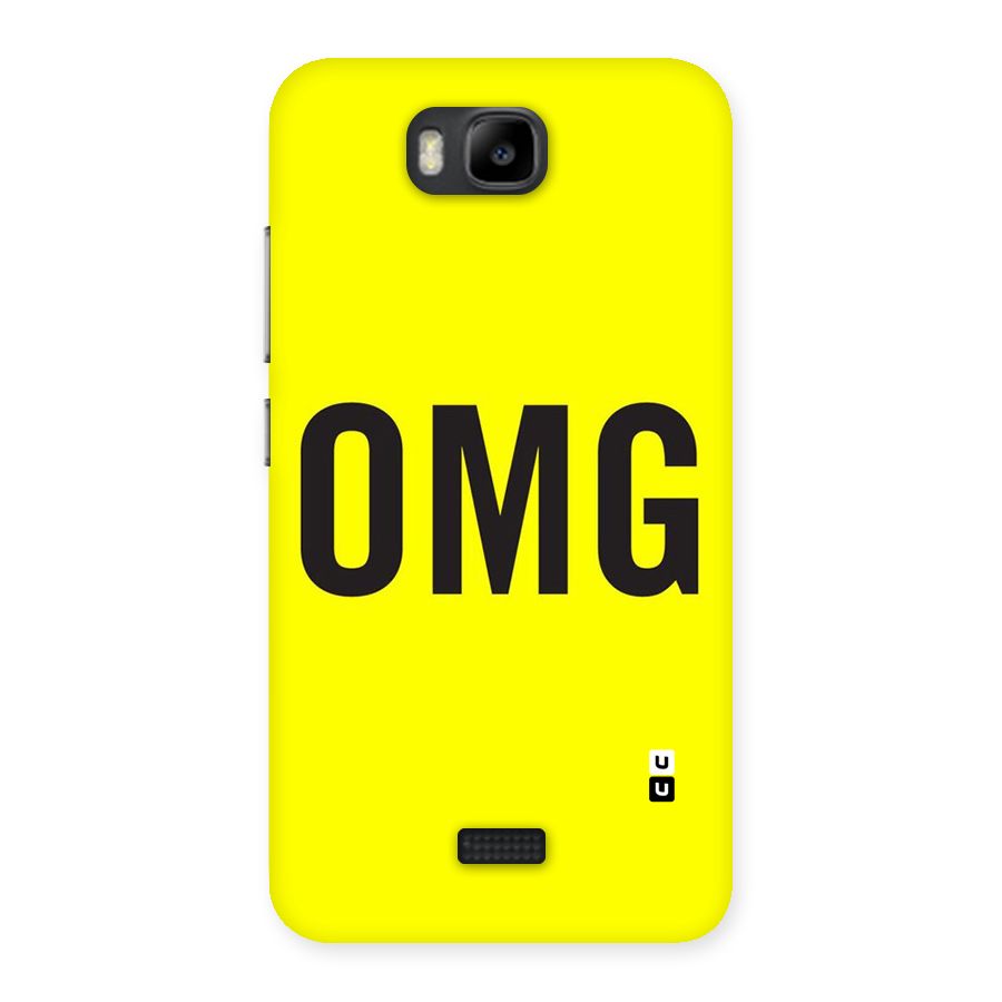 Oh My God Back Case for Honor Bee