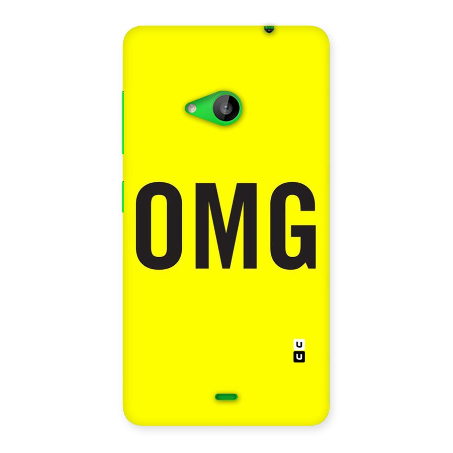 Oh My God Back Case for Lumia 535