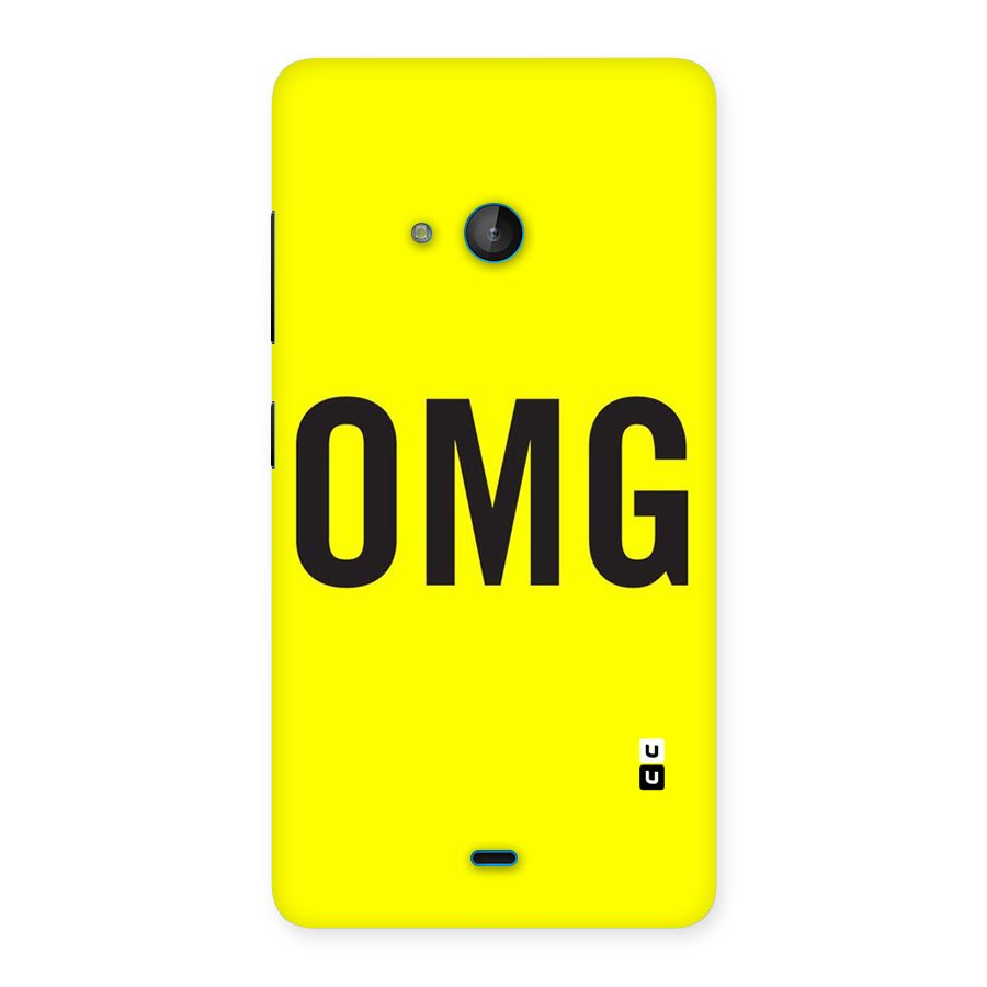 Oh My God Back Case for Lumia 540