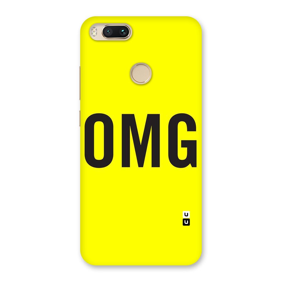 Oh My God Back Case for Mi A1