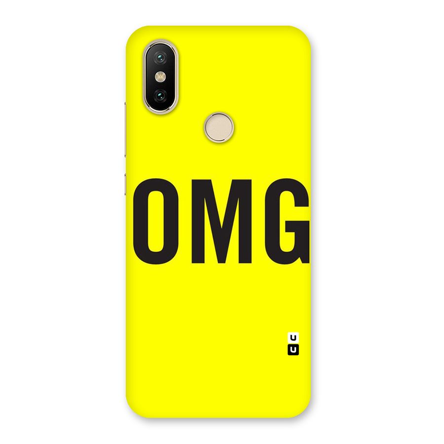 Oh My God Back Case for Mi A2